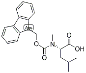 Fmoc-N-甲基-L-亮氨酸分子式结构图