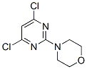 2-吗啉基-4,6-二氯嘧啶分子式结构图