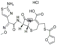 盐酸头孢噻呋分子式结构图