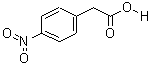 对硝基苯乙酸分子式结构图