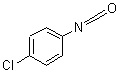 对氯苯基异氰酸酯分子式结构图