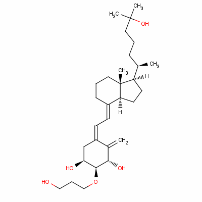 艾地骨化醇分子式结构图