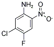 5-氯-4-氟-2-硝基苯胺分子式结构图