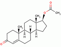 醋酸睾酮分子式结构图