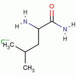 L-亮氨酸胺盐酸盐分子式结构图