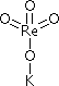 高铼酸钾分子式结构图