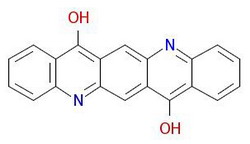 5,12-二氢喹啉并[2,3-b]吖啶-7,14-二酮分子式结构图