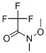 N-甲氧基-N-甲基三氟乙酰胺分子式结构图