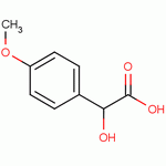 对甲氧基扁桃酸分子式结构图