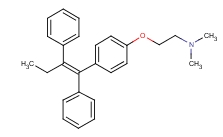 他莫昔芬分子式结构图