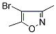 4-溴-3,5-二甲基异恶唑分子式结构图