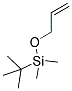 烯丙氧基-叔丁基-二甲基硅烷分子式结构图
