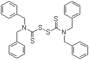 四苄基秋兰姆化二硫分子式结构图