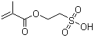 2-甲基-2-丙烯酸-2-磺乙酯分子式结构图