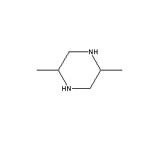 2,5-二甲基哌嗪分子式结构图