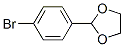 2-(4-溴苯基)-1,3-二氧戊环分子式结构图