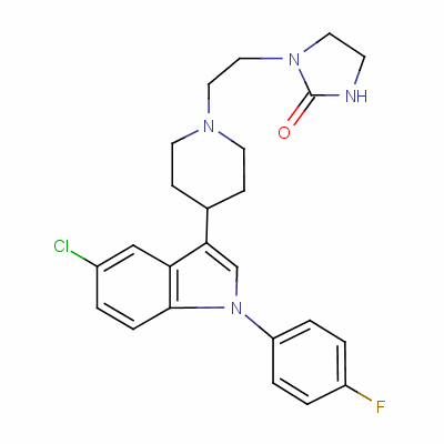 舍吲哚分子式结构图