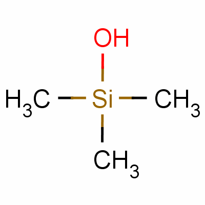 三甲基硅醇分子式结构图