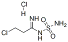 N-硫酰胺基-3-氯丙脒盐酸盐分子式结构图