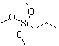 正丙基三甲氧基硅烷分子式结构图