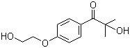 2-羟基-2-甲基-1-[4-(2-羟基乙氧基)苯基]-1-丙酮分子式结构图