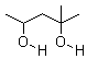 2-甲基-2,4-戊二醇分子式结构图