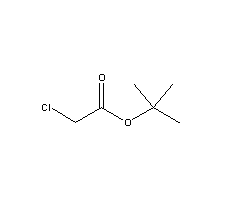 氯乙酸叔丁酯分子式结构图