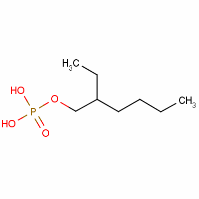 乙基己基磷酸单-2-乙基己酯分子式结构图