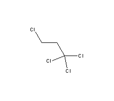 1,1,1,3-四氯丙烷分子式结构图