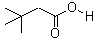 3,3-二甲基丁酸分子式结构图