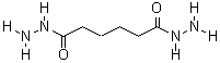 己二酸二酰肼分子式结构图