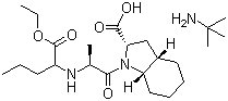 培哚普利叔丁胺盐分子式结构图