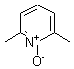 2,6-二甲基吡啶N-氧化物分子式结构图