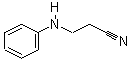 N-氰乙基苯胺分子式结构图