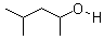 4-甲基-2-戊醇分子式结构图