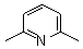 2,6-二甲基吡啶分子式结构图