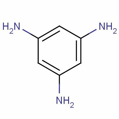 苯-1,3,5-三胺分子式结构图