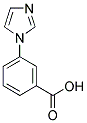 3-(1H-咪唑-1-基)苯甲酸分子式结构图