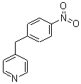 4-(4-硝基苄基)吡啶分子式结构图