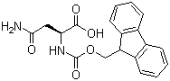 Fmoc-D-天门冬酰胺分子式结构图