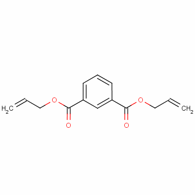 间苯二甲酸二烯丙酯分子式结构图