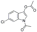 6-氯吲哚基-1,3-二乙酸酯分子式结构图