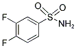 3,4-二氟苯磺酰胺分子式结构图