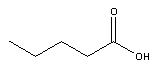 正戊酸分子式结构图