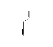 亚甲氨基乙腈分子式结构图