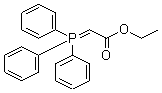 乙氧甲酰基亚甲基三苯基膦分子式结构图