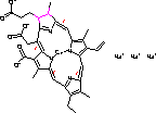 叶绿素铜钠盐分子式结构图