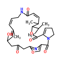 威里霉素分子式结构图