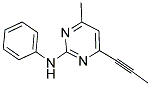 嘧菌胺分子式结构图