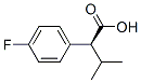 (S)-2-(4-氟苯基)-3-甲基丁酸分子式结构图